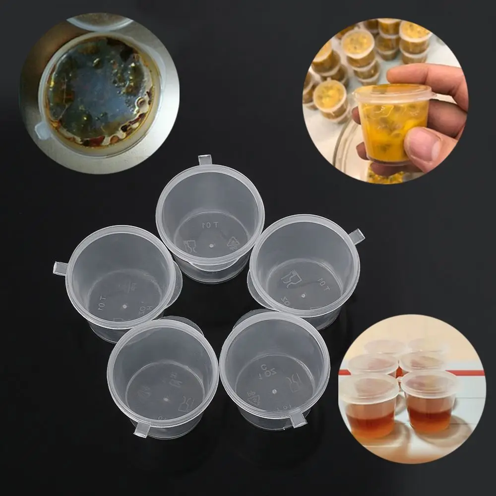 Disposable Sauce Cup Set 4