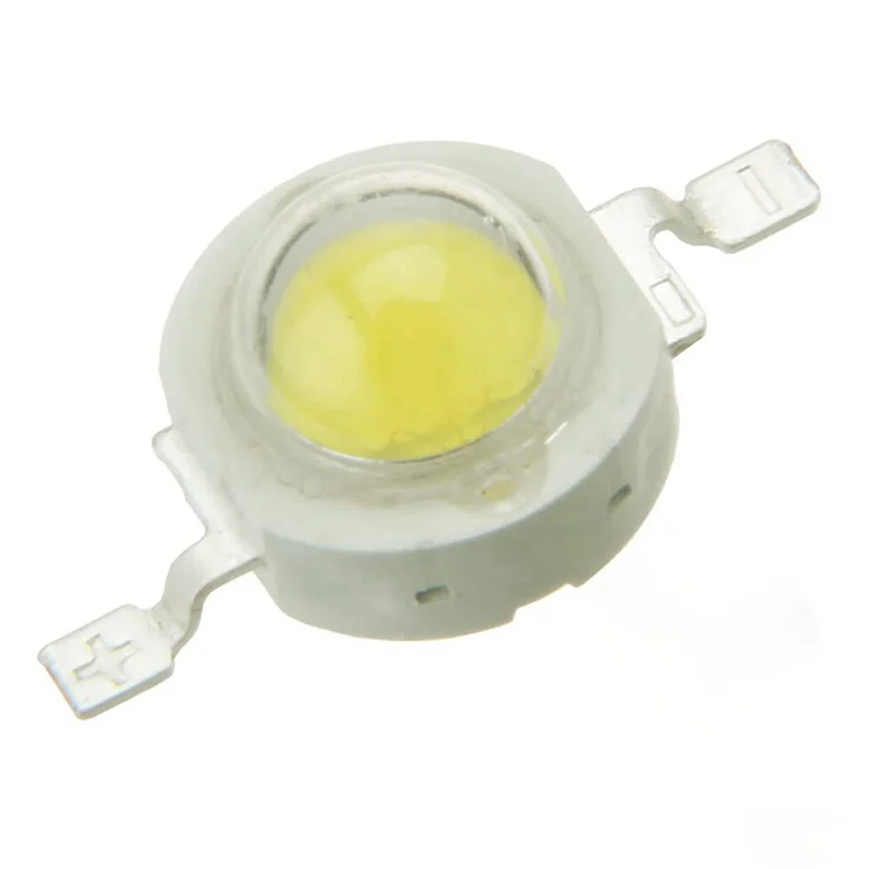 ABLQ 200Pcs LED Beads Natural White LED Light 1W High Power Lamp Chip 4000K LED Chip