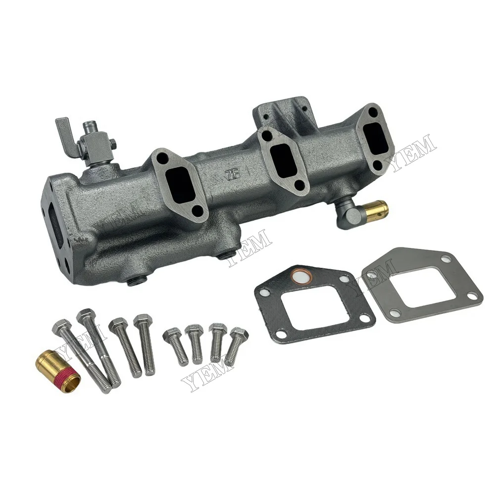 

728670-13500 Exhaust Manifold Compatible for Yanmar TK486 Engine Parts Agricultural Engine Parts
