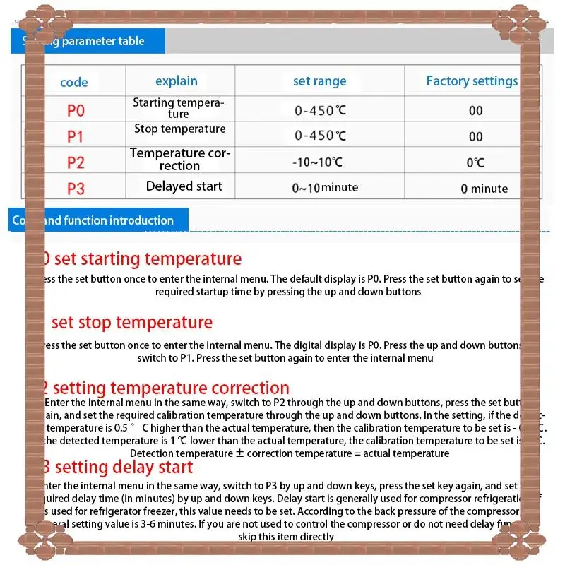 

24-часовая доставка ZFX-W3003 Мини-регулятор температуры Термостат Терморегулятор Отопление и охлаждение Интеллектуальный инкубатор