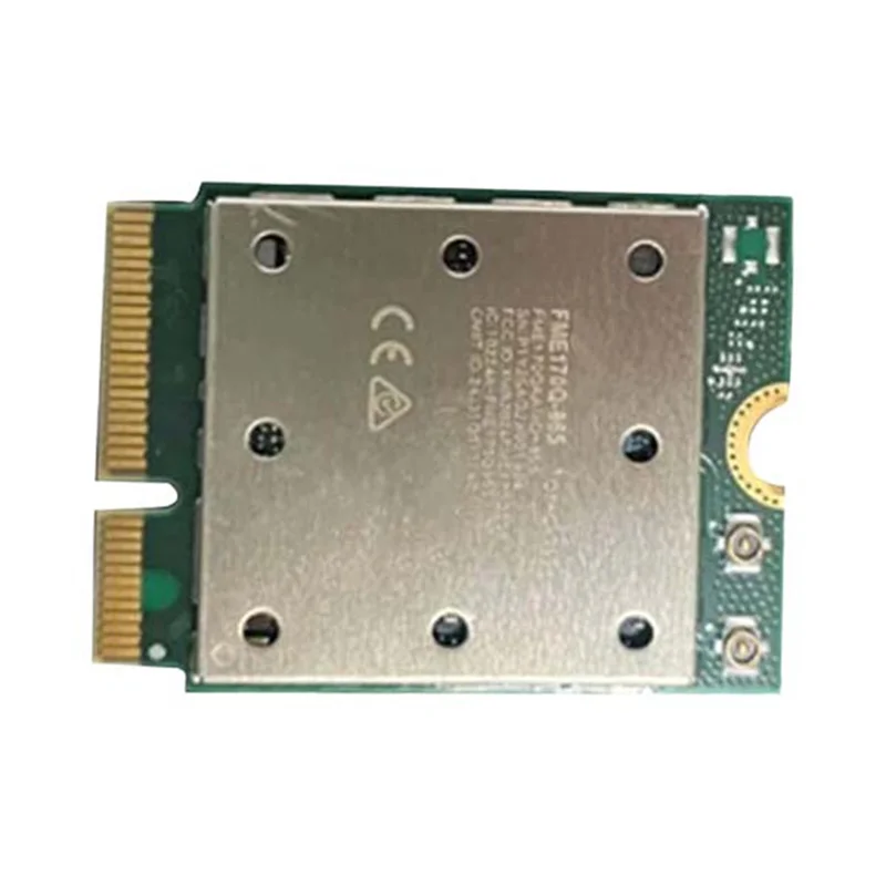 AU61-Upgrad ثلاثي الموجات FME-865 بطاقة واي فاي لاسلكية بلوتوث 5.4 2.4G/5G/6Ghz محول الشبكة اللاسلكية مع هوائي لـ Win11