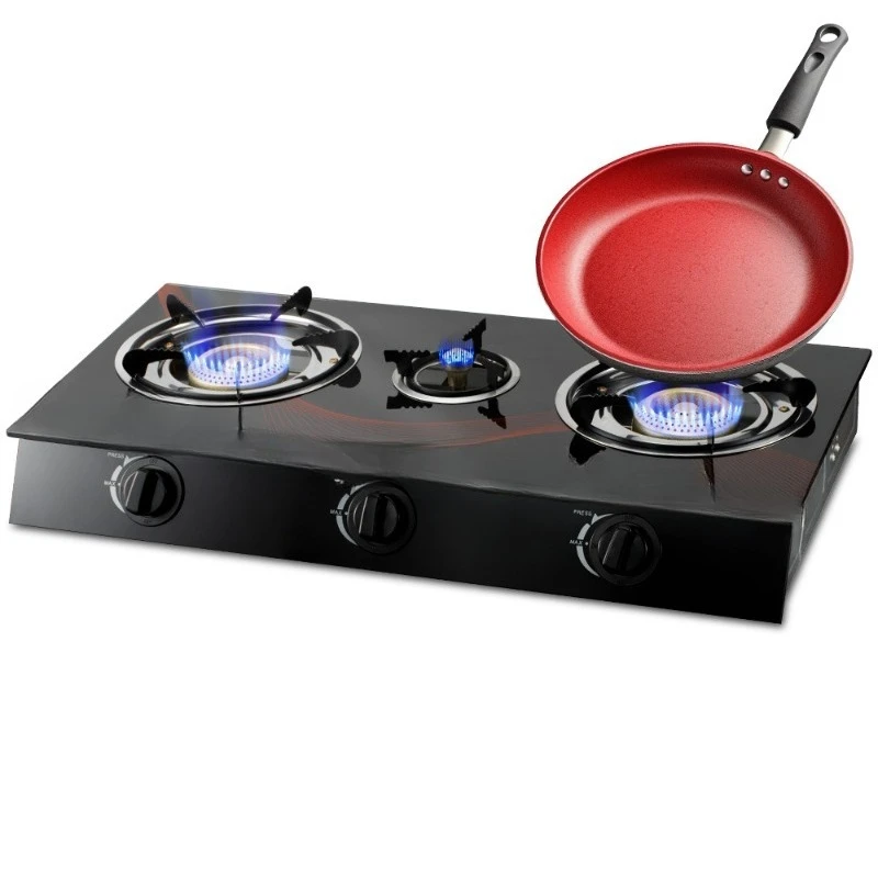 European-style European furnace three-eye stove, three-stove simple European gas stove