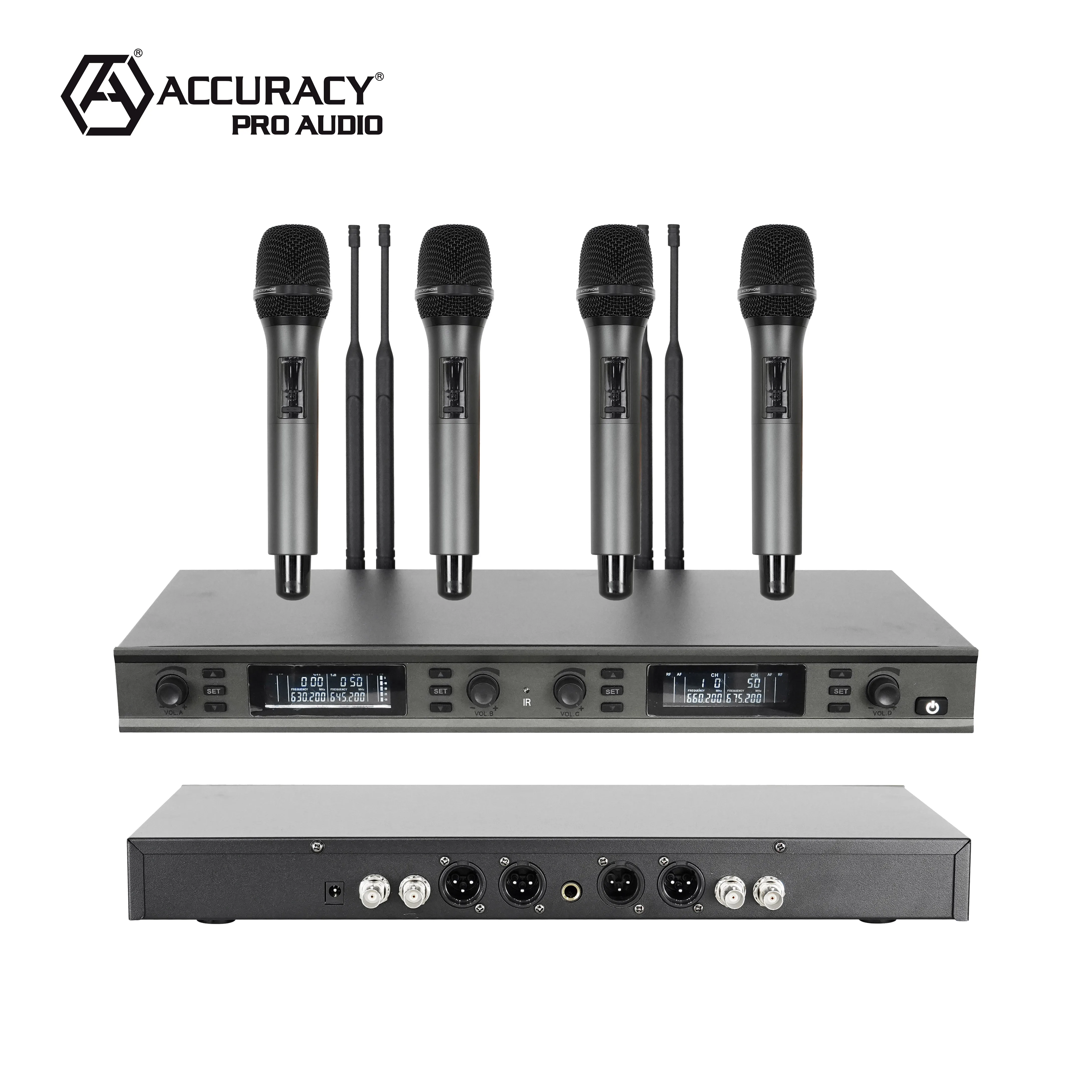 

Pro Audio UHF-4700 Microphone Wireless Professional UHF Wireless Microphone