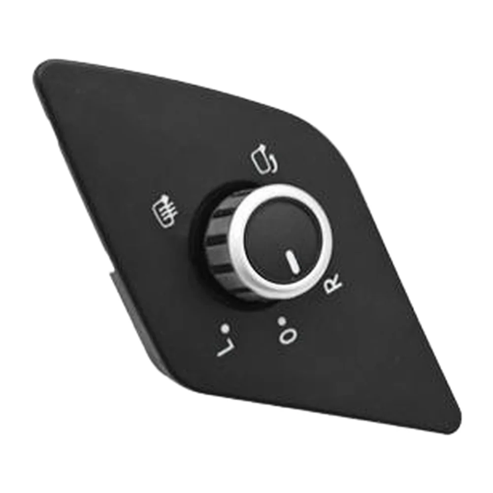 /Side /Mirror /Adjust Switch 5C7959565E For Jetta MK6 2011-2014 With Heated Mirror Rearview Control Knob Car Interior Parts