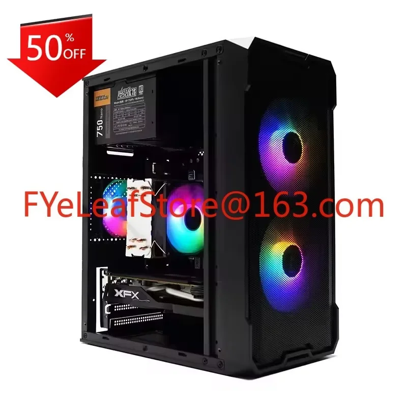 E5 2666V3 RX580 cheap full gaming pc CUSTOM computer set equipment desktops prebuilt wholesale build desktop gamer pc