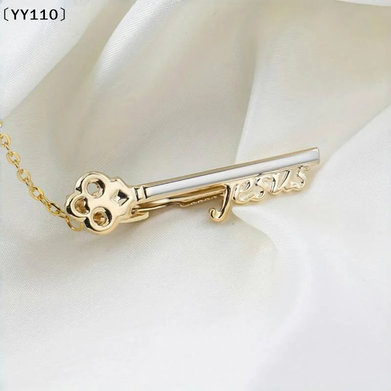 Instrument Musical Note Clasp Clip Copper Necktie Bar Clasp Metal Tie Clips Saxophone Fashion Jewelry Men Necktie Buckle〔YY110〕