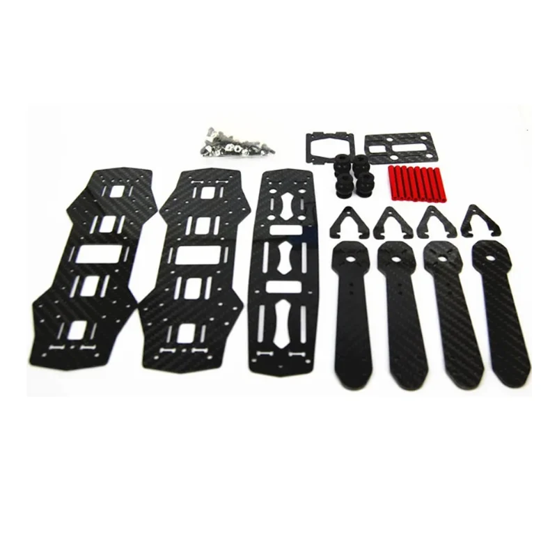 高品質 250mm カーボンファイバー クアッドコプター フレームキット - ZMR250 QAV250 FPV クアッドコプター用 3mm/4mm アーム