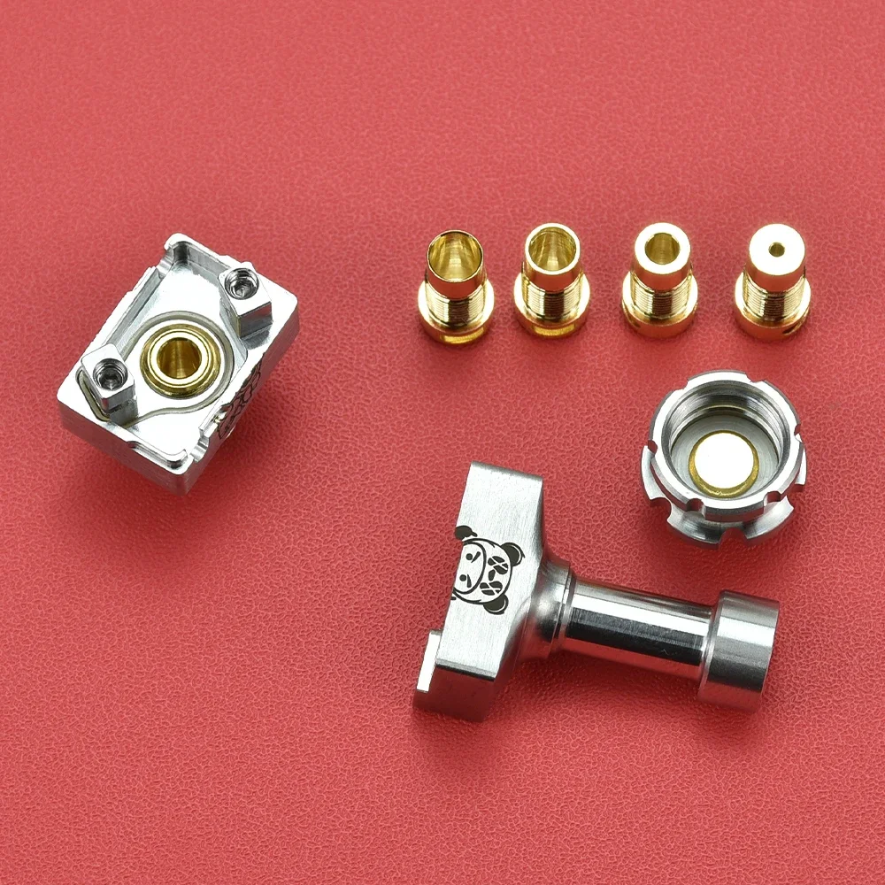 Wolfcoolvape Bridg D2 RBA Bridge Panda Patroon voor Billet Box Mod 70W AIO Boro Tank BB Compatibele Kit