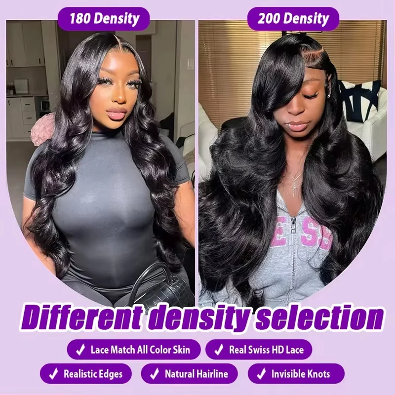 الجسم موجة 13x6 HD الدانتيل الباروكات الأمامية 100% الشعر البشري 220 الكثافة 30 40 بوصة الجسم موجة الدانتيل شعر مستعار أمامي للنساء الشعر البرازيلي