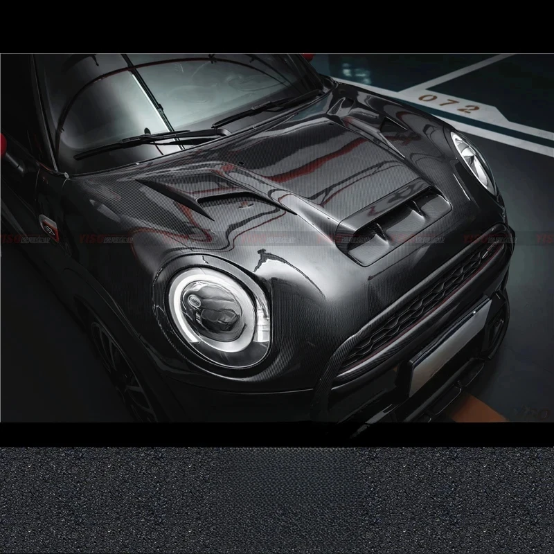Thickened Aerodynamic Encircling Carbon Fiber Engine Cover Modified Part F55 F56 JCW S