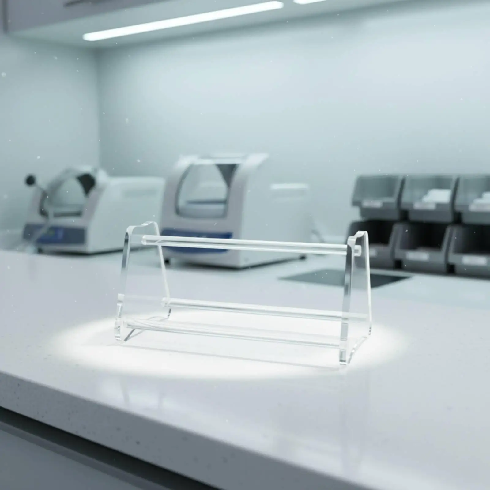 Compact Acrylic Dental Equipment Stand for Orthodontic Pliers Rack Tabletop Instrument Storage Holder