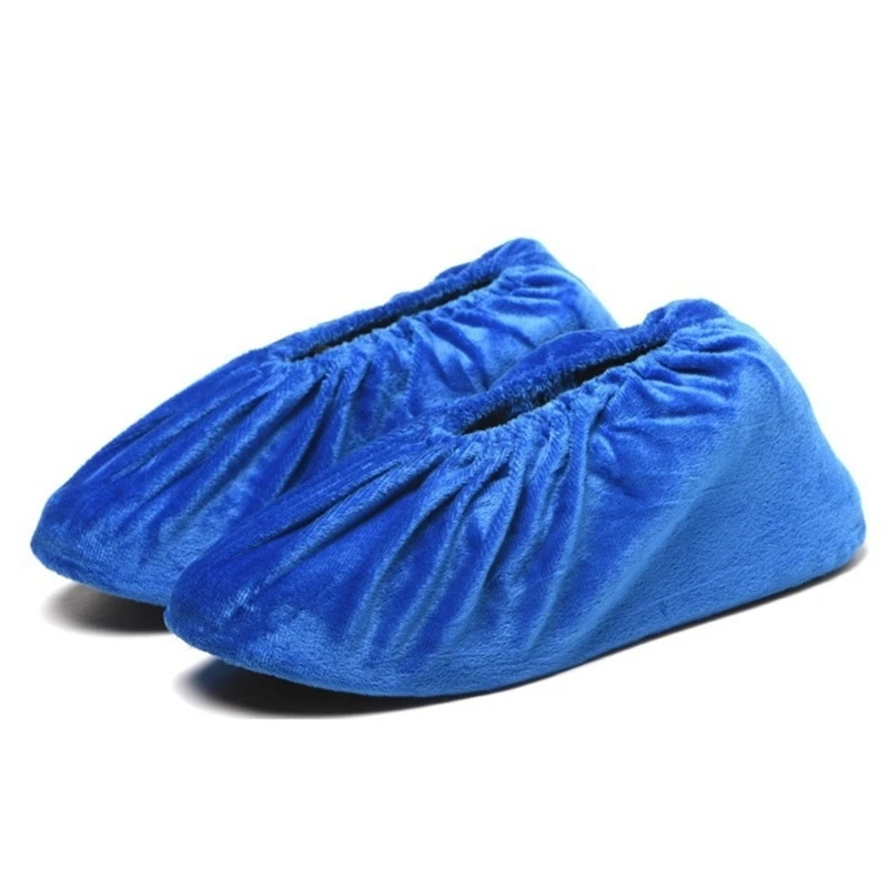 573B 5 Pairs Breathable Washable Shoe Covers With Elastic Opening For Women Men
