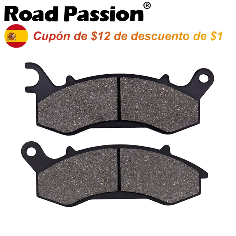 Pastillas de freno delantero de motocicleta de Metal semiaorgánico para Lexmoto KD125-G ZSX-F 125 para Terrain Mutt 125 para Sinnis Hoodlum 125 FA731R