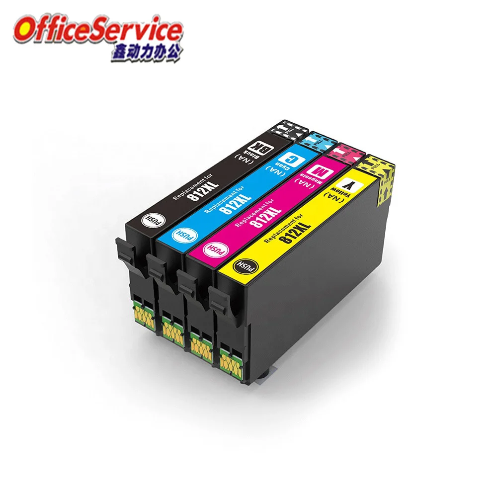 T812 812XL Ink Cartridge Compatible For Epson WF-7830 WF-7840 WF-7845 WF-3820 WF-3825 WF-4830 WF-4835 printer