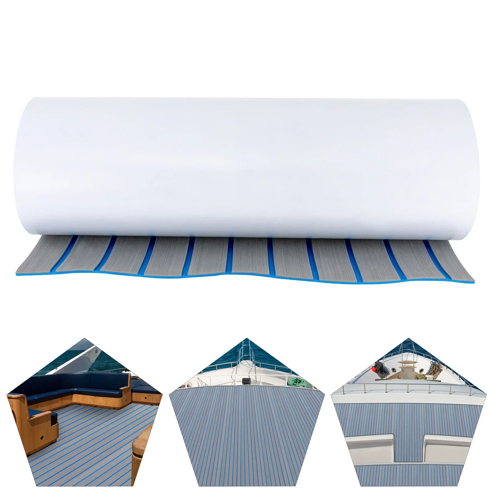 Полощение на лодке, пенопласт EVA, настил из искусственного тикового дерева, морской коврик, морской ковер, охлаждающие вершины, нескользящий самоклеящийся материал для пола