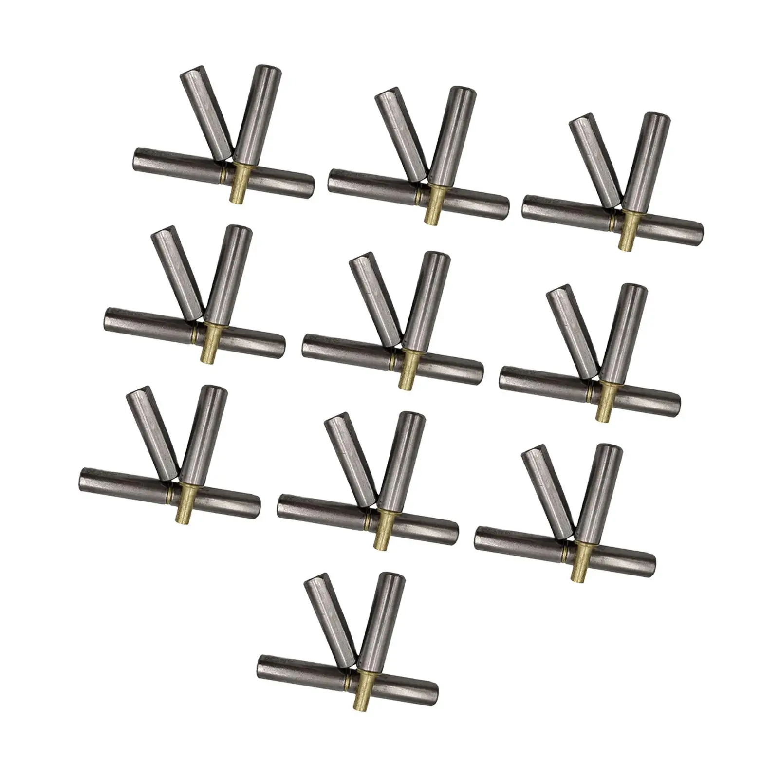 Durable Carbon Steel Weld on Hinge High Strength Barrel Gate Door Hinge Reliable for DIY and Repairs