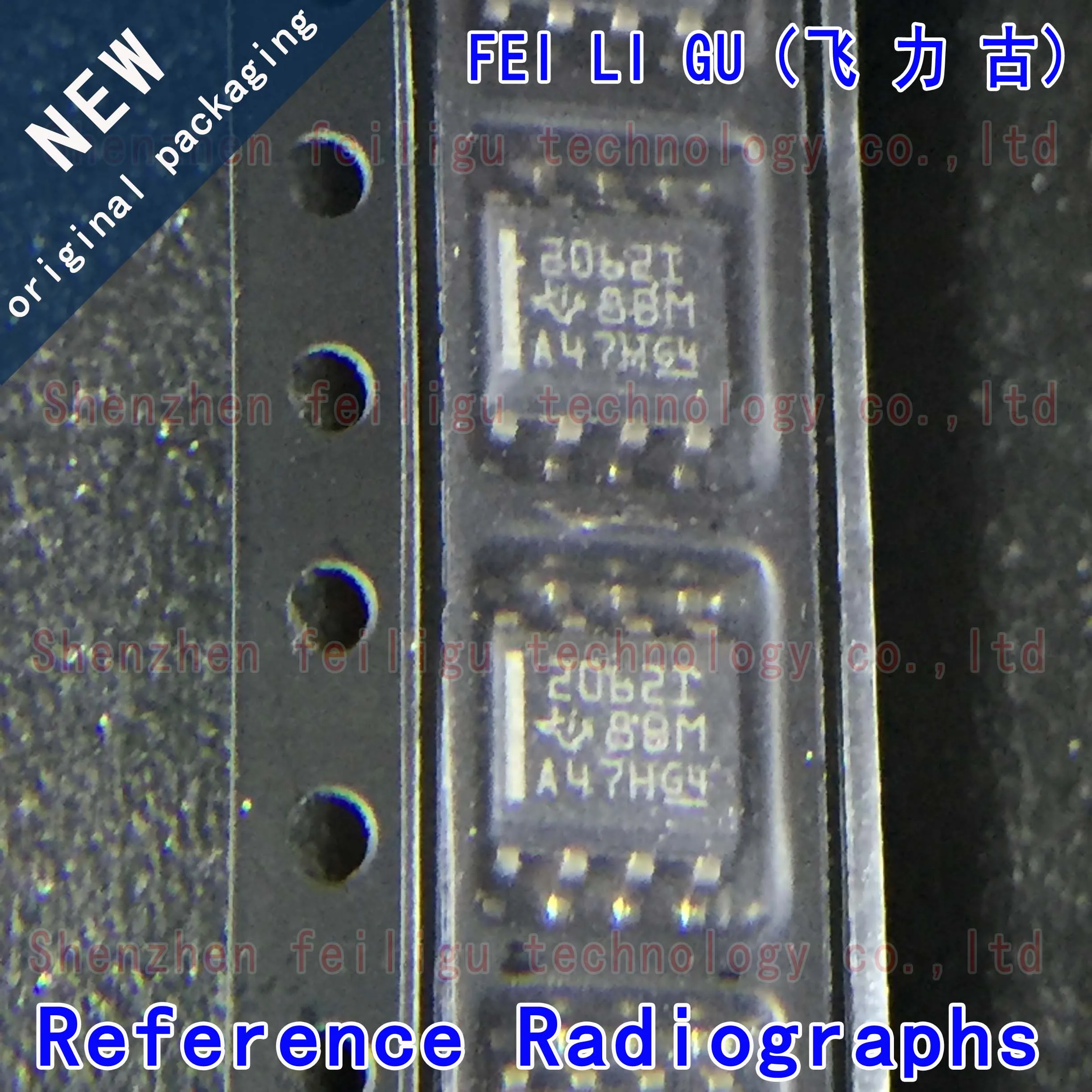 TLE2062IDR TLE2062I TLE2062, 100% original, 1 ~ 30 piezas, Impresión de pantalla: 2062I, Paquete: SOP8, entrada FET, chip op amp