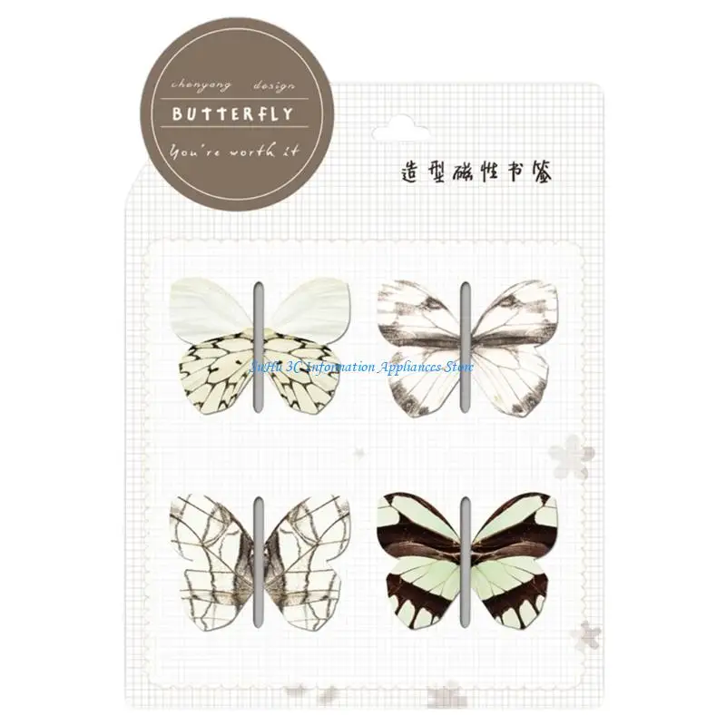 

Aesthetic Book Markers Bookmarks Colourful Butterfly Page Markers Lovely Reading Bookmarks for Book Lovers