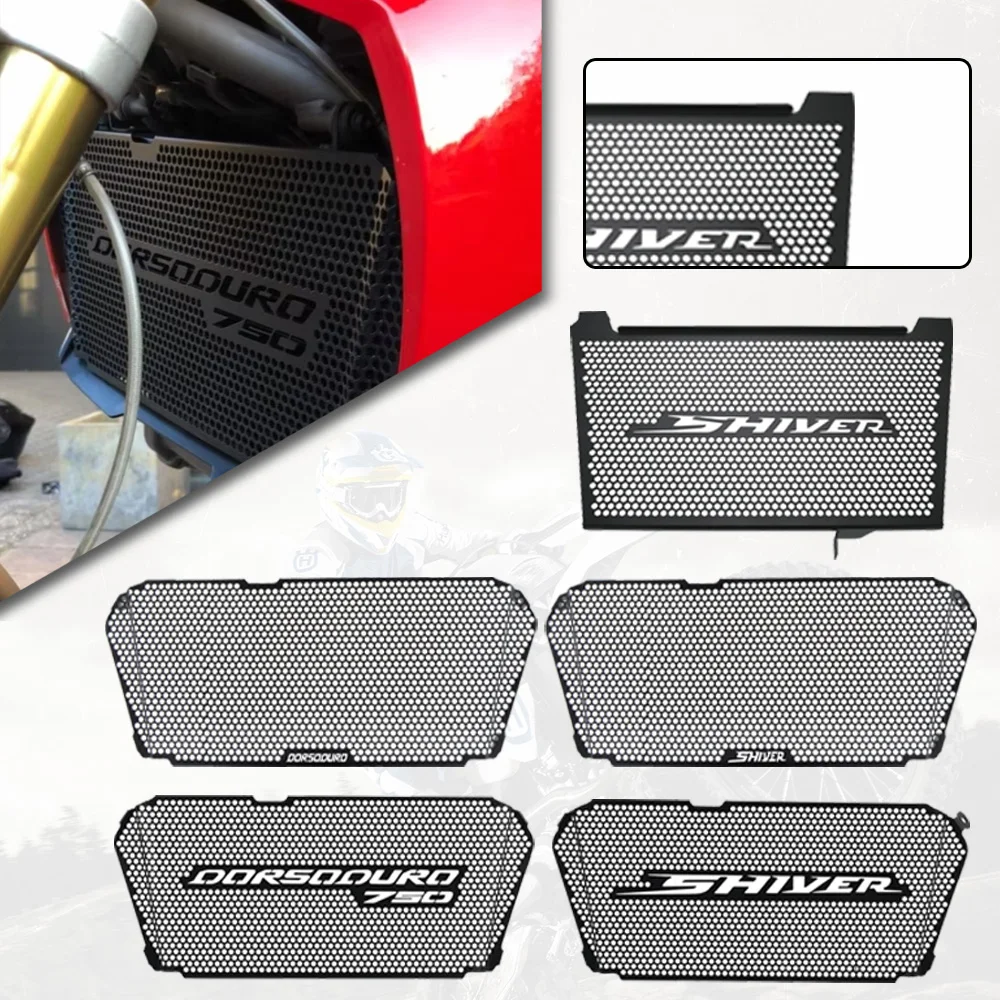

For Aprilia Shiver750 Shiver 750 SL Shiver 900 Radiator Grille Guard Cover Protection Protector Dorsoduro 900 750 2007 - 2025