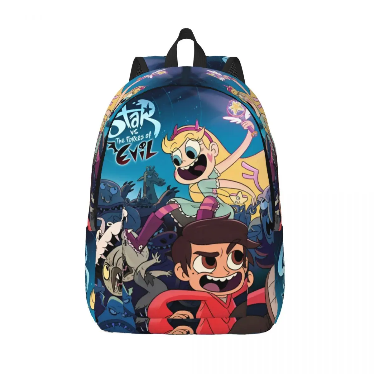 

Star Vs. The Forces Of Evil Backpack Men Women Teenage High School Hiking Travel Daypack Cartoon Cute Laptop Shoulder Bag Gift