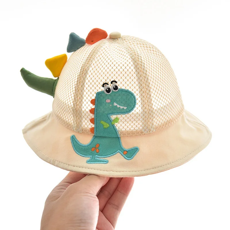 2026 Summer Sunscreen children Fisherman Hat Breathable 1-4Y Baby Girl Caps Outdoor Boy Sunshade hats Cute Cartoon Accessory  view 4