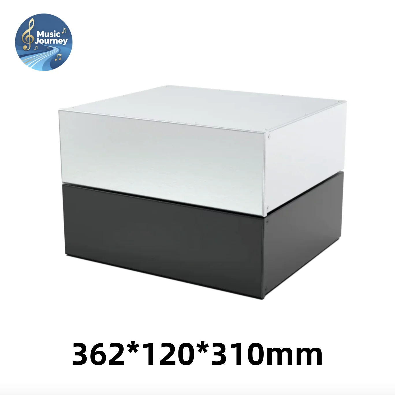 362*120*310mm All‑Aluminum Preamplifier Chassis, Tube Amp Shell, Power Instrument Industrial Control Equipment Housing