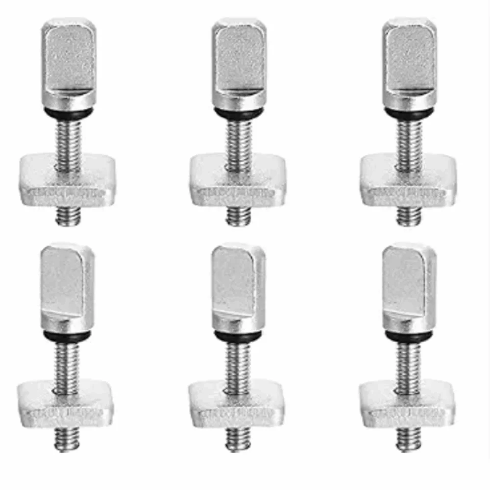 6pcs Durable Stainless Steel Surfboard Fin Screw M4 Paddle Board Fin Screw No Tool Fin Screw Surfing Accessories