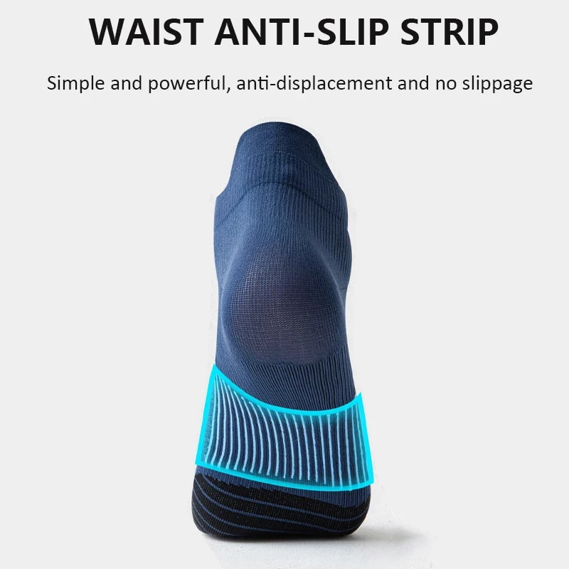 Men New Anti-sweat Sport Socks Women Gym Socks Men Breathable Cycling Socks Quick Dry Anti-friction Unisex Fitness Socks