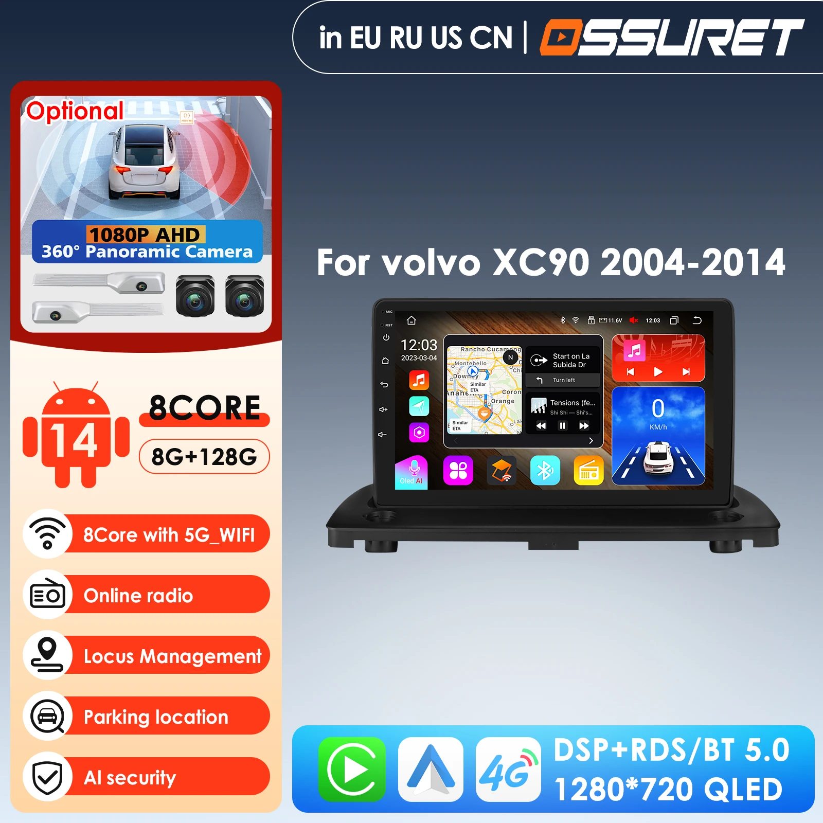 Carplay 4G 2Din And…