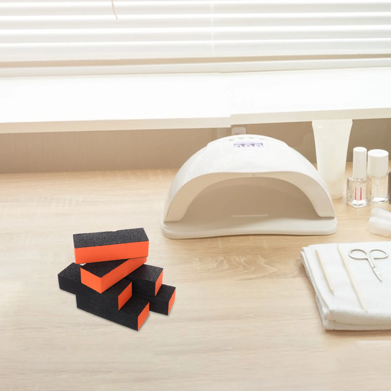 

20Pcs Nail Buffer Blocks Portable Three Sided Sponge Buffer Nail File Block for Acrylic Nails Hand Smoothing Polishing Manicure