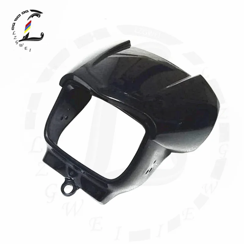 Motorcycle Windshield For Kawasaki KLX250 1997-2007 KLX 250 Airflow Deflector Front Headlight Mask Fairing Head Light Cover