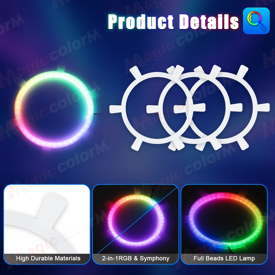 Altavoz para coche con luz amb - Car Ambient Light Sound Activated reseña y precio
