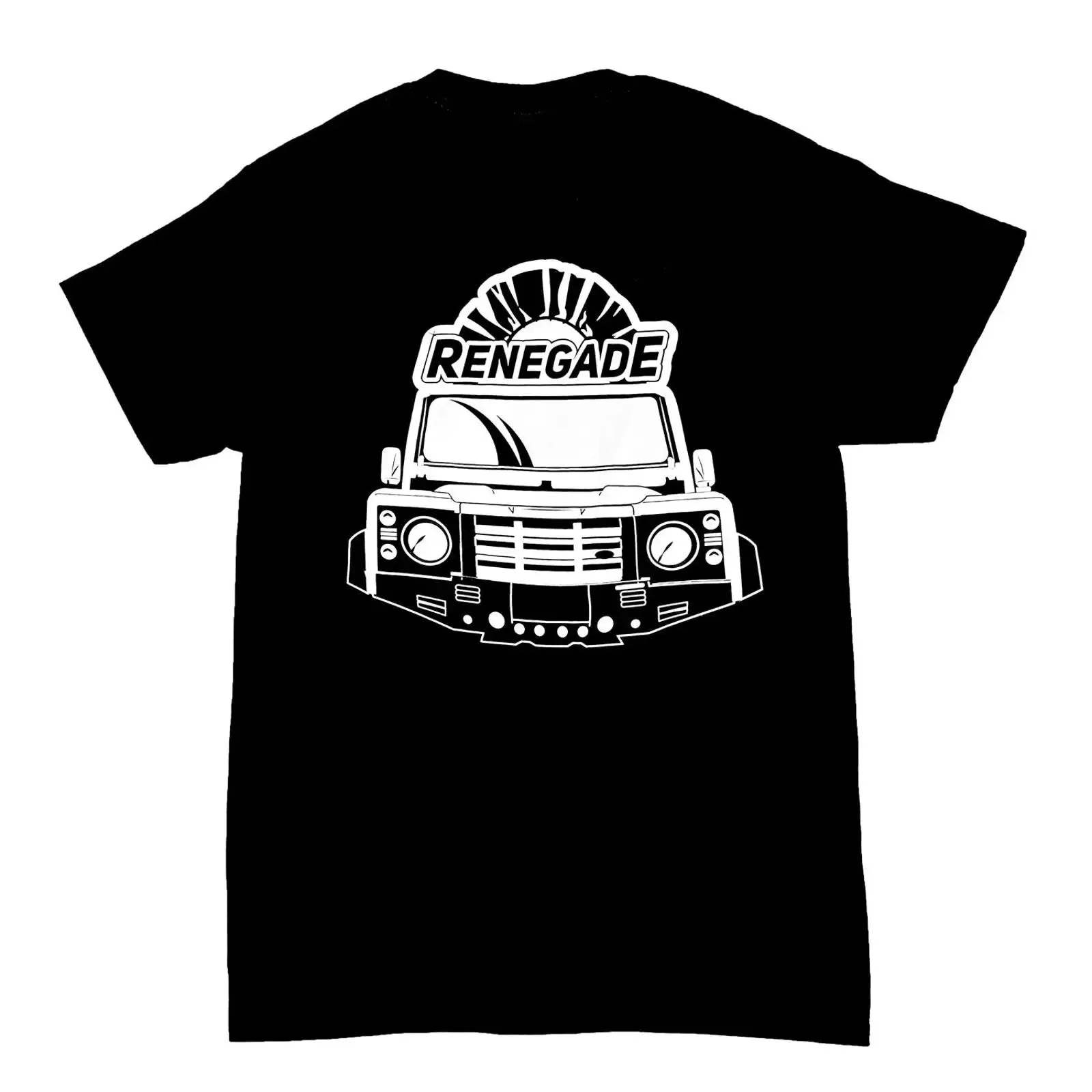 Back of Renegade Products Defender T Shirt vintage Washed streetwear fashion Comfortable designer clothes Stretched