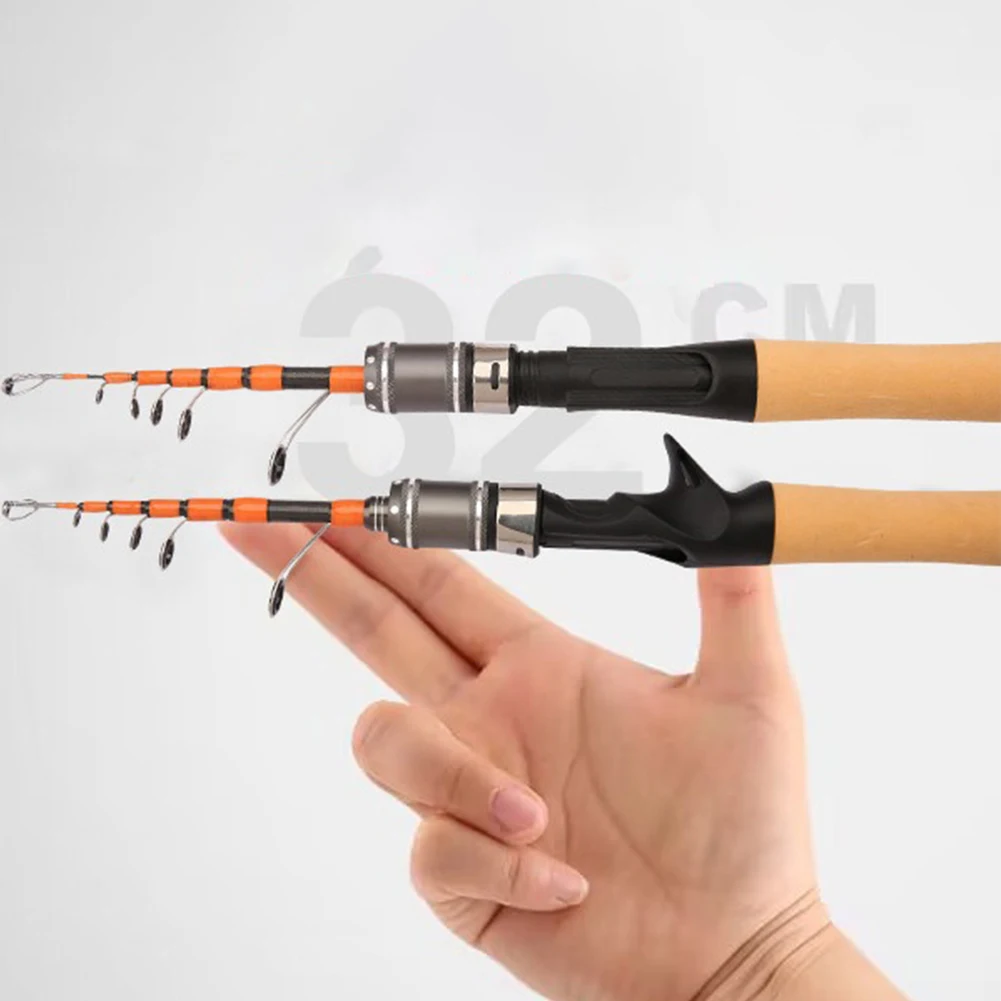 

1.65m Telescopic Fishing Rod 4 To 10lb Fishing Rod Fishing Tackle Box 90g Weight For Rock Fishing Suitable For Sea Fishing