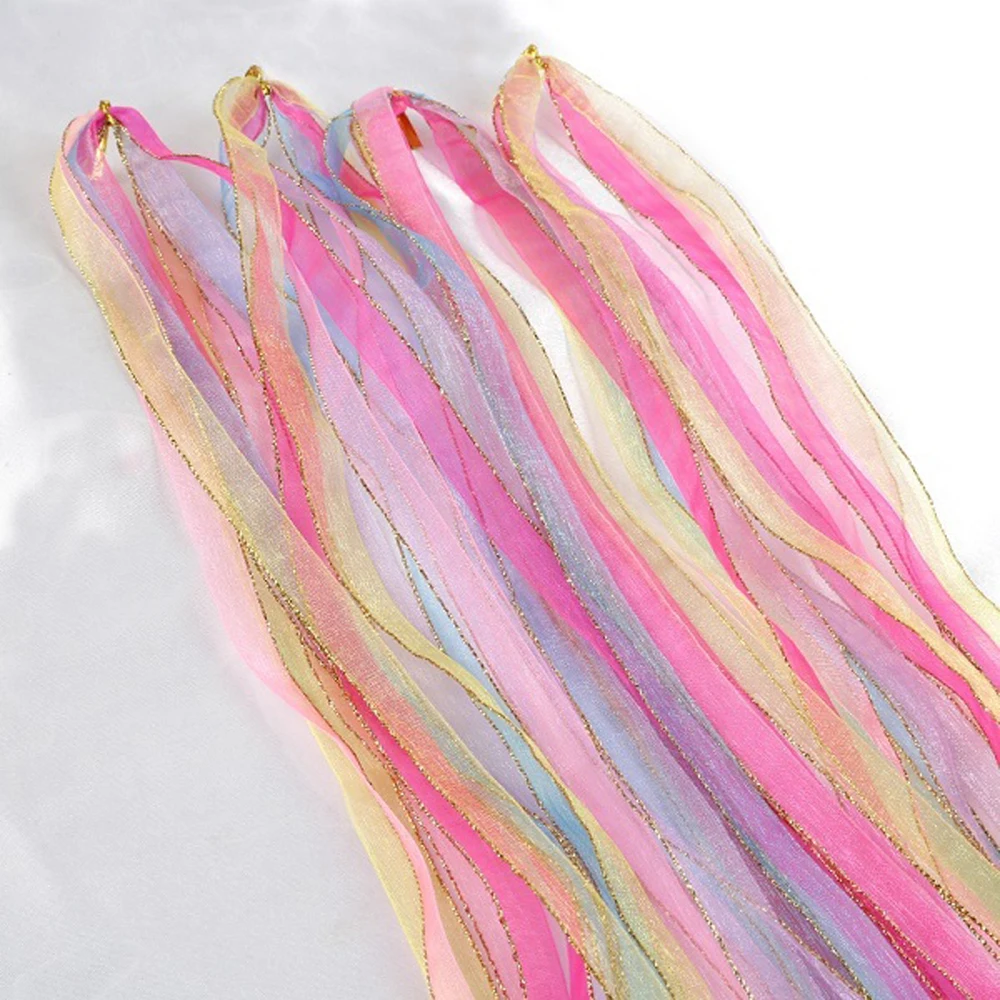 

Women Mix Color Silk thread Woven Rope Webbing Braided Hair Rope Twist Knitting Hair Styling Tool DIY Hair Accessories