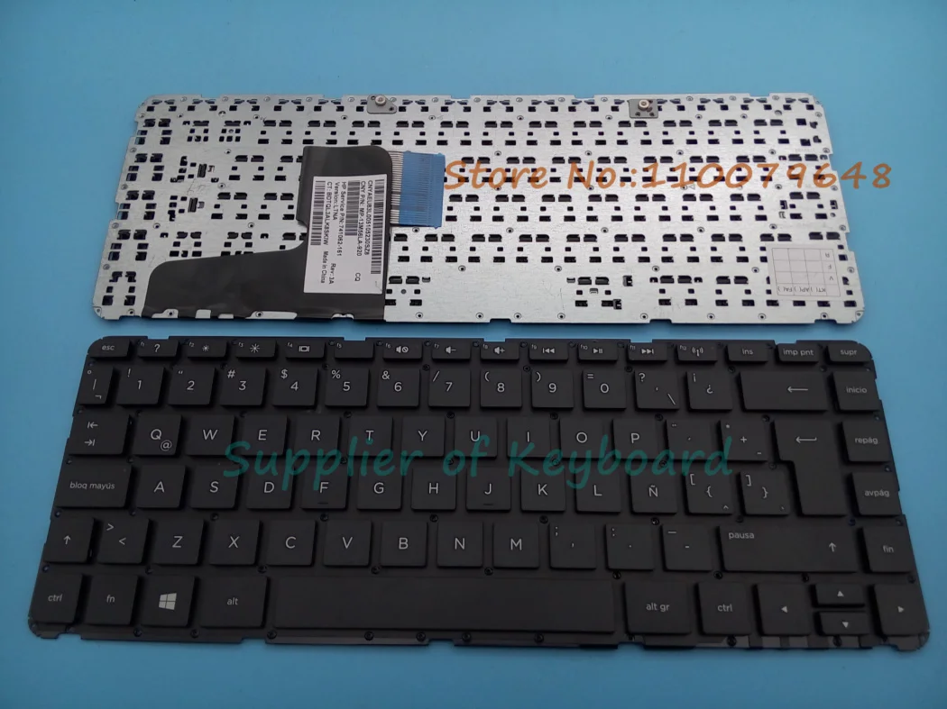 NEW For HP 240 G2 G3,245 G2 G3,246 G3 14-g000 14-n000 Latin Spanish Keyboard No Frame 746019-161 SG-59720-29A