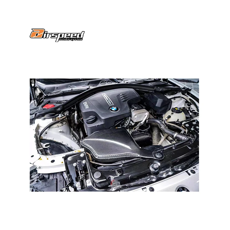 

Airspeed Brand Automotive Parts 100% Dry Carbon Fiber Cold Air Intake System for BMW 3 Series(N20)