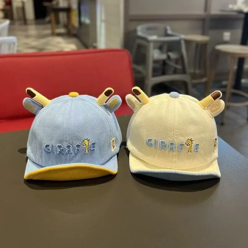 bone-de-beisebol-infantil-unissex-de-aba-curta-estilo-novo-primavera-chapeu-de-bebe-com-aba-curta-e-topo-redondo-em-fibra-de-poliester