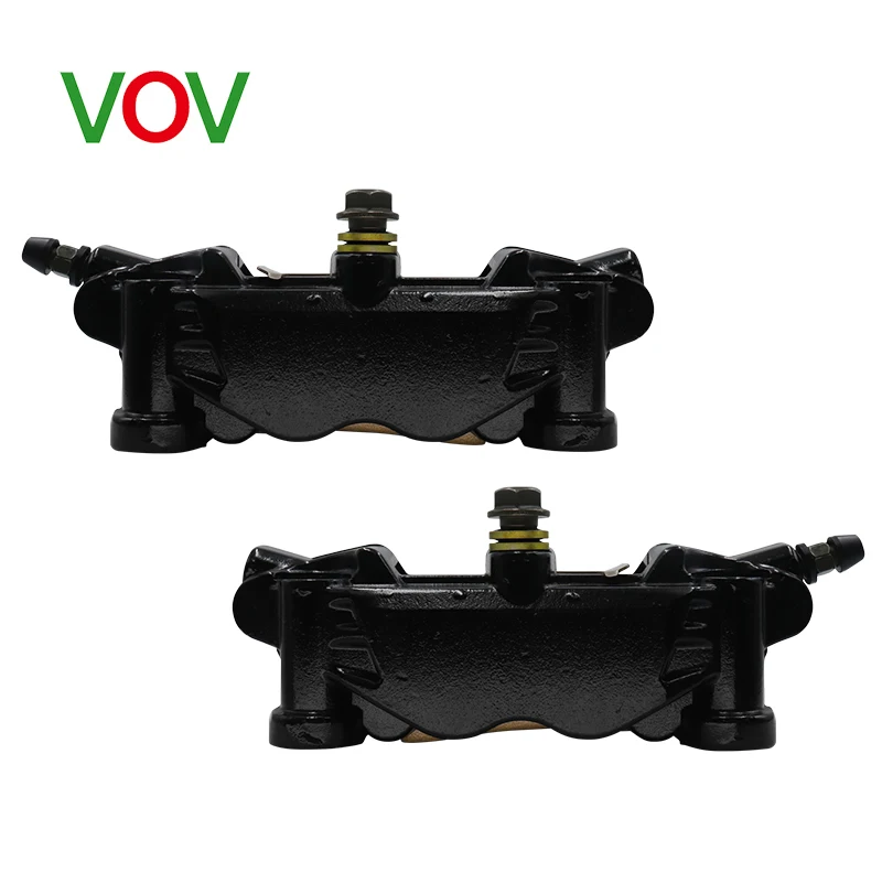 Motorcycle Brake Pack Lower Left Pump and Lower Right Pump Brake Caliper Black Motorcycle Accessories Factory Direct