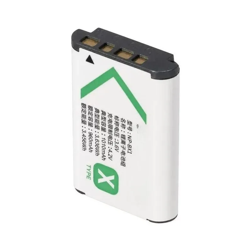 NP-BX1 Battery for Sony ZV-1 RX100 RX1R HX50 WX350 M2 M3 M4 M5 M6 Digital Camera Rechargeable Li-ion Power Supply Replacement