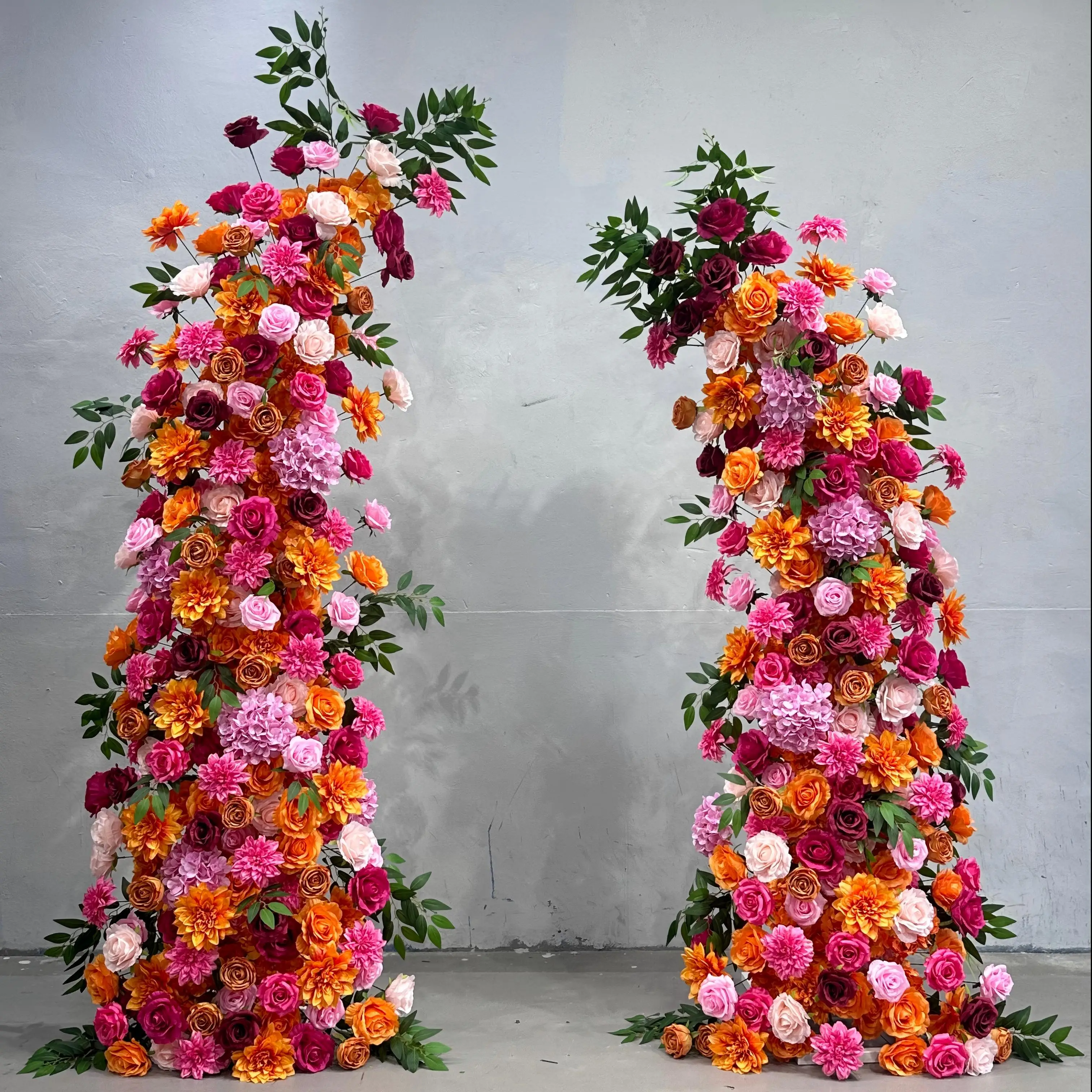 

ATV High Quality Silk Artificial Flower Arch Wed Arch For Wedding Decoration