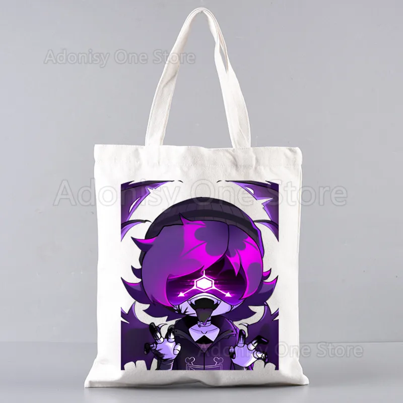 Murder Drones Women Shopping Bag Eco Reusable Female Tote Bag College Handbag Retro Large Ladies Shoulder Shopper Bag