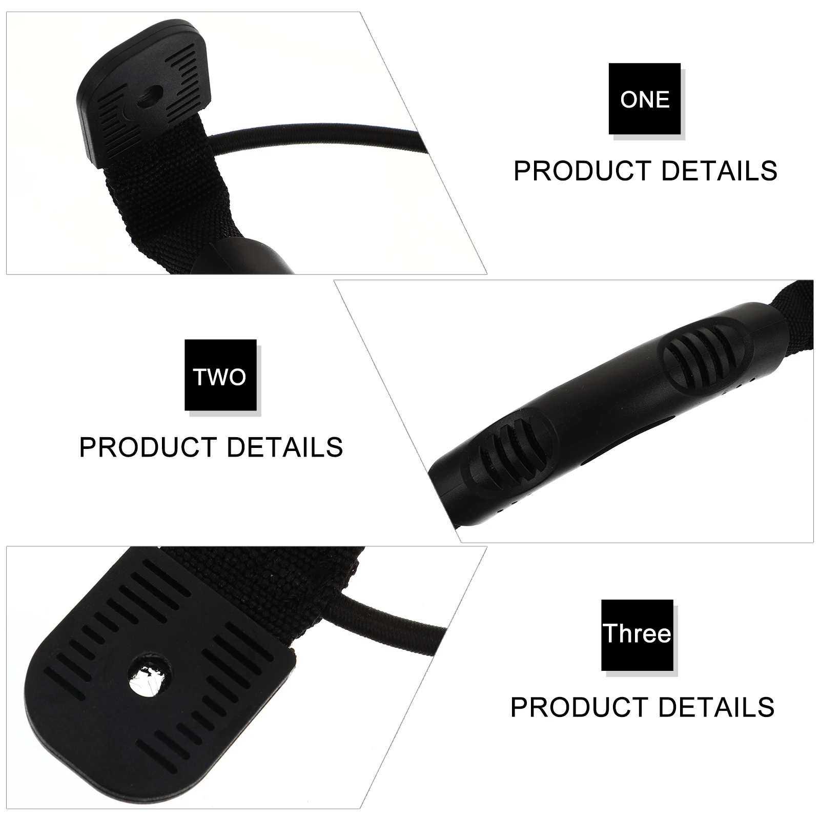 

1 set Kayak Carry Handles Black Bungee Paddle Mount Fit For Plastic Boat Canoe Pvc Replacement Pulling Handle