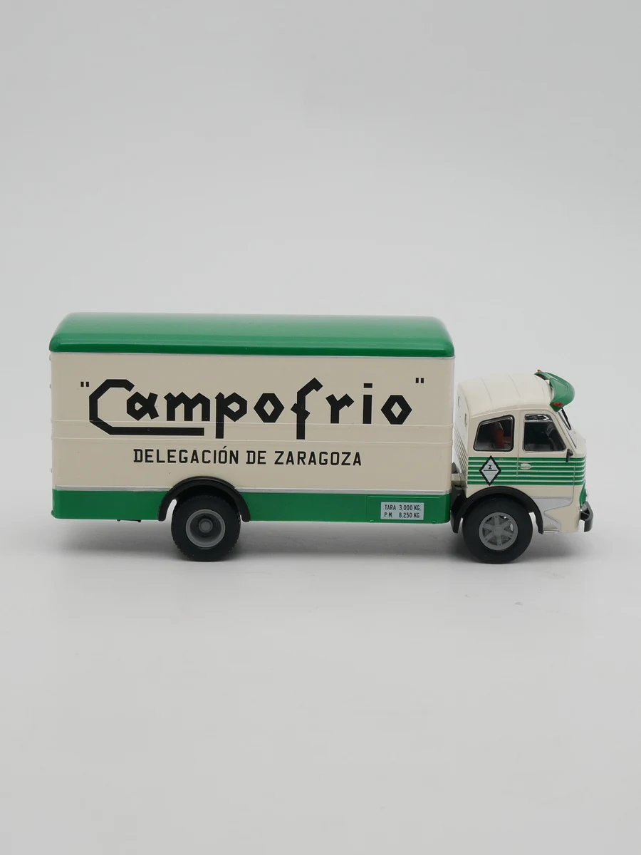 Ixo 1:43 Truck Pegaso Z-206 Camporio 1964 Diecast Car Model Metal Toy Vehicle