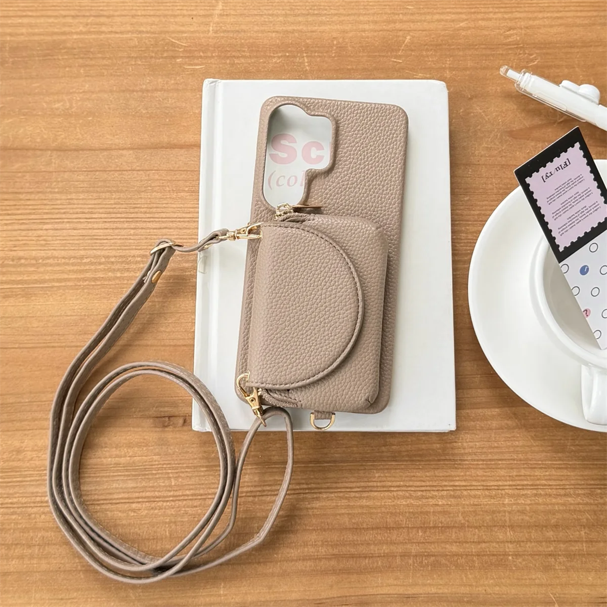 Crossbody Brieftasche Kartenfach Handyhülle für Samsung Galaxy S26 Ultra S25 S24 FE S23 S22 Plus A57 A37 A56 A36 A16 Lederhülle