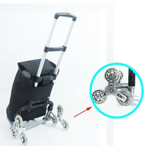 Climbing Stairs Hand Drawn Carts Portable Luggage Carts Trolley Shopping Carts Shopping Folding Trailers Bathroom Organizer