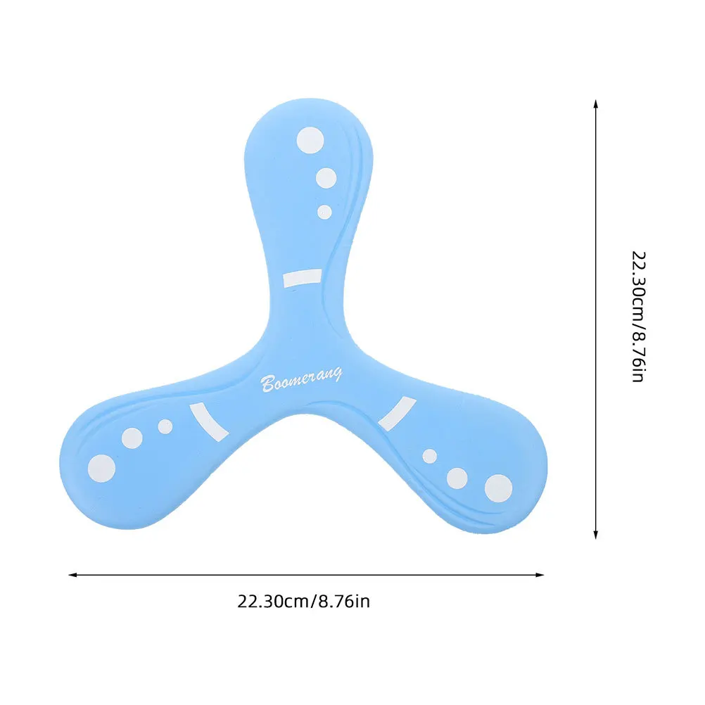 2 Stücke Weiche Dicke Bumerang für Kinder Outdoor Erholung Interaktive Fliegen Spiel Kinder Party Werfen Fangen Aktivität