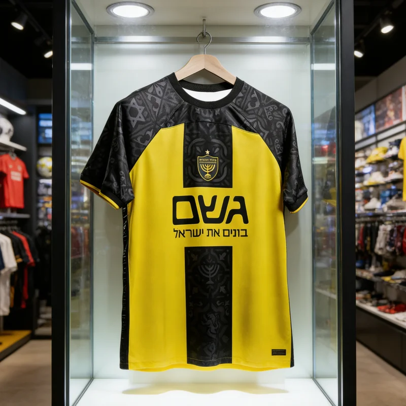 2026 New Best-selling Israel Beitar Jerusalem Fan Uniform Summer Quick Drying Breathable Comfortable Sports Parent-child Outfit