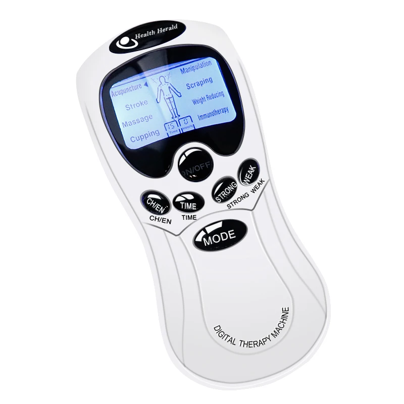 

Электростимулятор, десятки, стимулятор мышц, 8 режимов, EMS, иглоукалывание, массаж спины, цифровая терапия, машина для похудения, расслабление всего тела