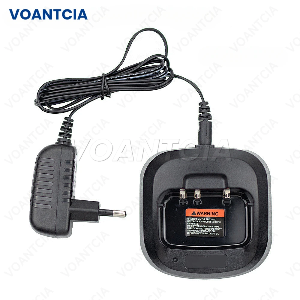 

10pcs Desktop Charger for Vertex EVX-C31, VZ-30, VZ-30-D0-5, VZ-30-G6-4 Mag One C30 C31 Two Way Radio FNB-Z181LI Li-ion Battery